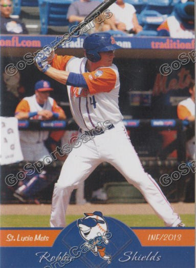 2013 St Lucie Mets Robbie Shields