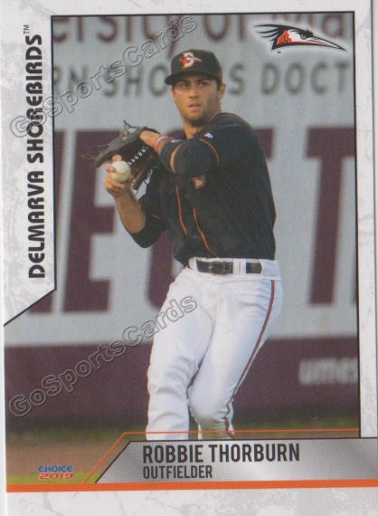 2019 Delmarva Shorebirds Robbie Thorburn