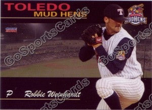 2010 Toledo Mud Hens Robbie Weinhardt