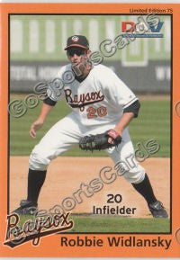 2010 Bowie Baysox DAV Robbie Widlansky