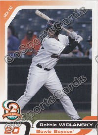2012 Bowie Baysox Robbie Widlansky