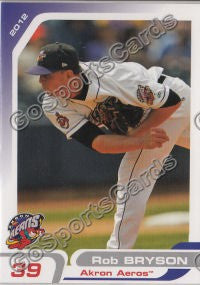2012 Akron Aeros Rob Bryson