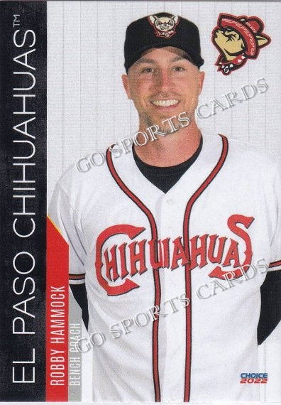 2022 El Paso Chihuahuas Robby Hammock