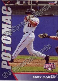 2010 Potomac Nationals Robby Jacobsen