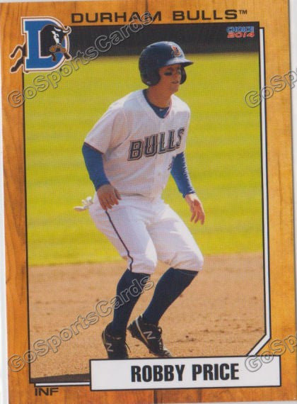 2014 Durham Bulls Robby Price