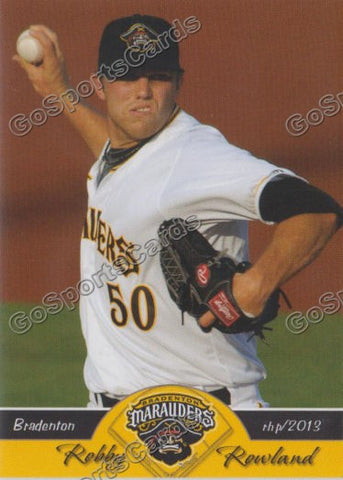 2013 Bradenton Marauders Robby Rowland