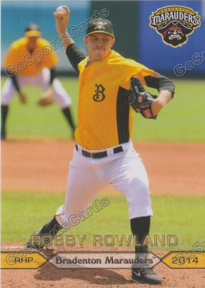 2014 Bradenton Marauders Robby Rowland
