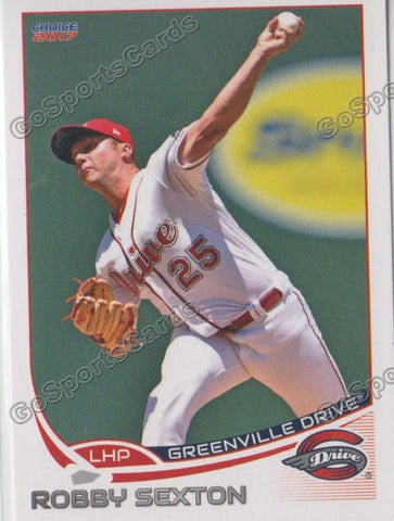 2017 Greenville Drive Robby Sexton