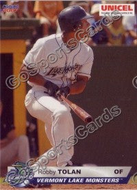 2007 Vermont Lake Monsters Robby Tolan