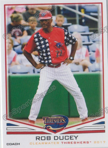 2017 Clearwater Threshers Rob Ducey