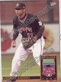 2006 Pacific Coast League All-Star Game Multi-Ad Robert Andino
