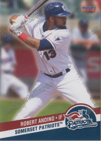 2015 Somerset Patriots Robert Andino