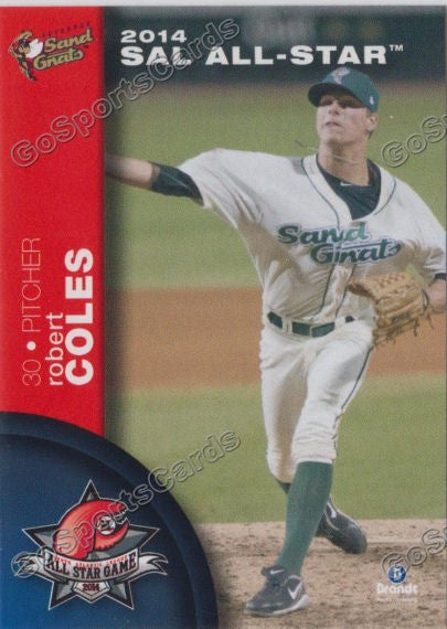 2014 South Atlantic League All Star SD Robert Coles