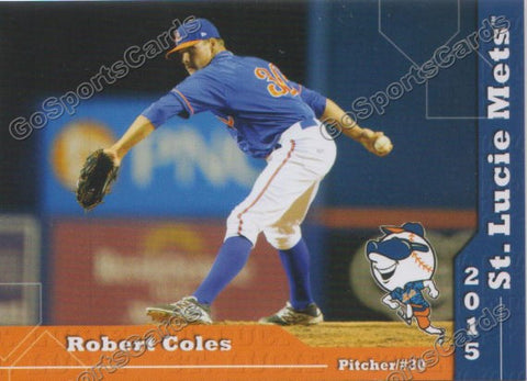 2015 St Lucie Mets Robert Coles