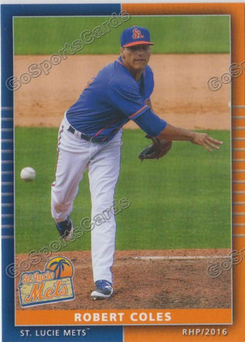 2016 St Lucie Mets Robert Coles