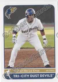 2012 Tri City Dust Devils Robert De La Cruz