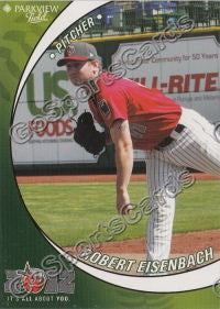 2012 Fort Wayne Tincaps Robert Eisenbach