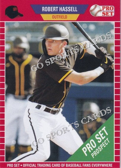 2021 Leaf Pro Set 17 Robert Hassell Red