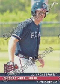 2011 Rome Braves Robby Robert Hefflinger