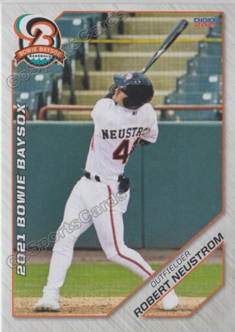 2021 Bowie Baysox Robert Neustrom