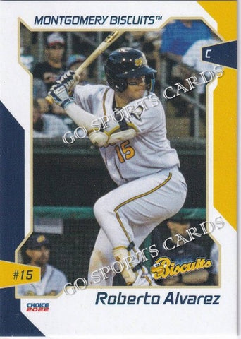 2022 Montgomery Biscuits Roberto Alvarez
