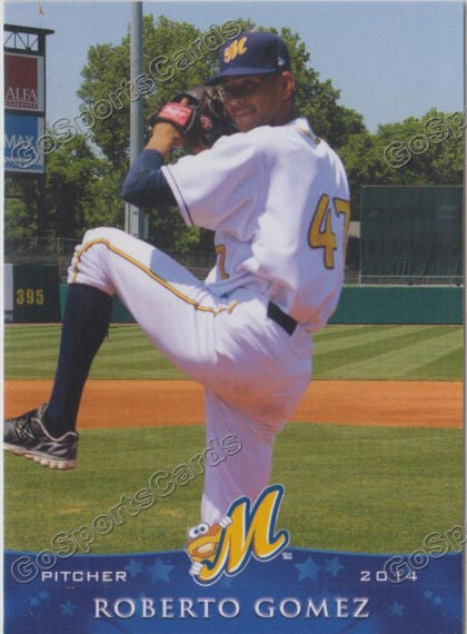 2014 Montgomery Biscuits Roberto Gomez