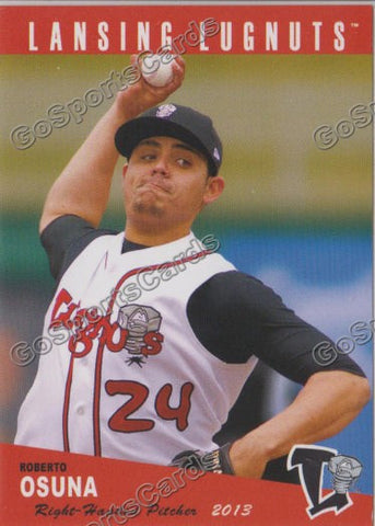 2013 Lansing Lugnuts Roberto Osuna