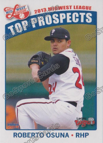 2013 MidWest League Top Prospect Roberto Osuna
