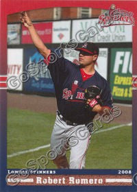 2008 Lowell Spinners Update Robert Romero