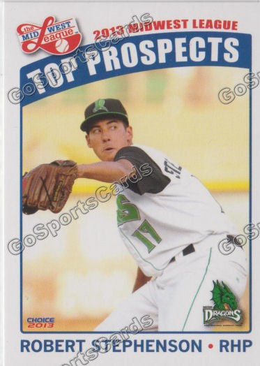 2013 MidWest League Top Prospect Robert Stephenson