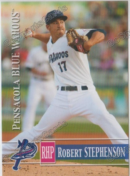 2014 Pensacola Blue Wahoos Robert Stephenson