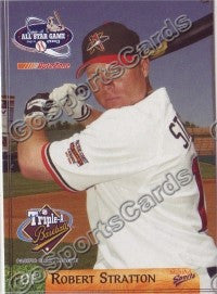 2003 Pacific Coast League All-Star Multi-Ad Robert Stratton