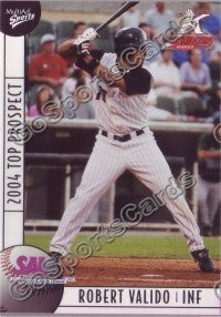 2004 South Atlantic League SAL Top Robert Valido