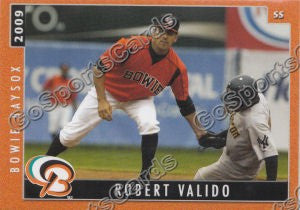 2009 Bowie Baysox Robert Valido