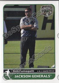 2012 Jackson Generals Rob Fumagalli