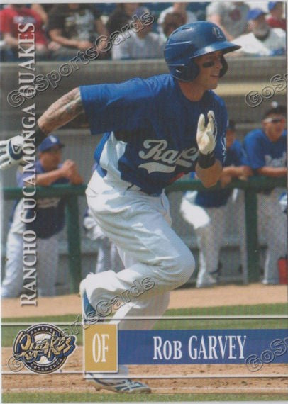2014 Rancho Cucamonga Quakes Rob Garvey