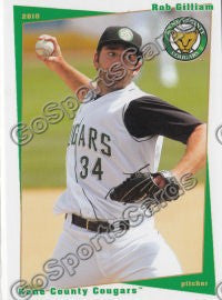 2010 Kane County Cougars Rob Gilliam