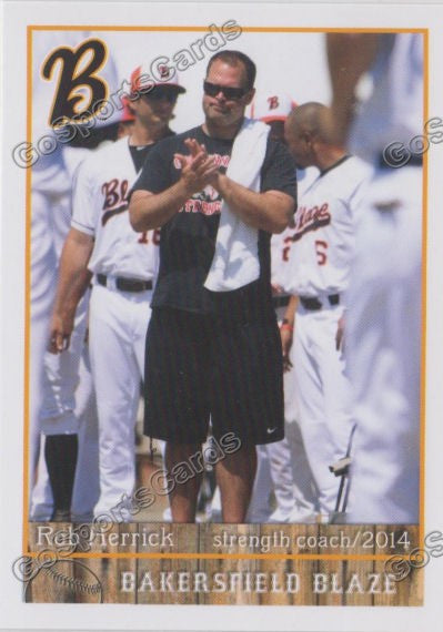 2014 Bakersfield Blaze Rob Herrick