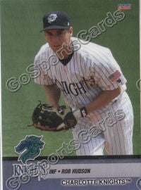 2010 Charlotte Knights Rob Hudson
