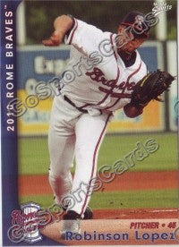 2010 Rome Braves Robinson Lopez
