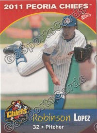 2011 Peoria Chiefs Robinson Lopez