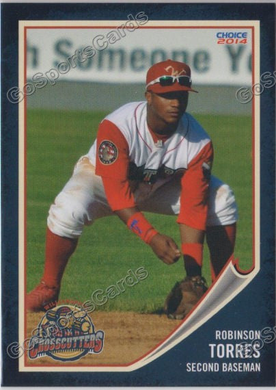 2014 Williamsport Crosscutters Robinson Torres