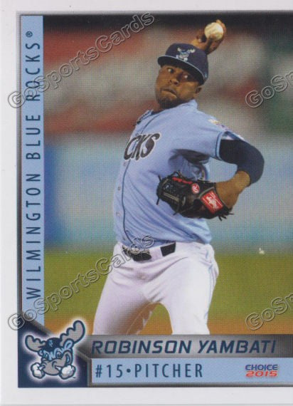 2015 Wilmington Blue Rocks Robinson Yambati