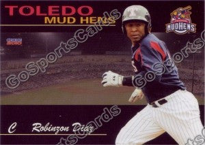 2010 Toledo Mud Hens Robinzon Diaz