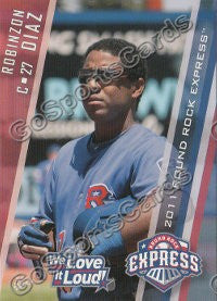 2011 Round Rock Express Robinzon Diaz