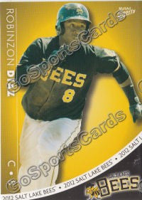 2012 Salt Lake Bees SGA Robinzon Diaz