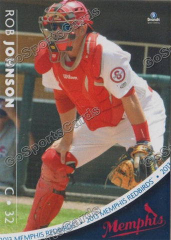 2013 Memphis Redbirds Rob Johnson