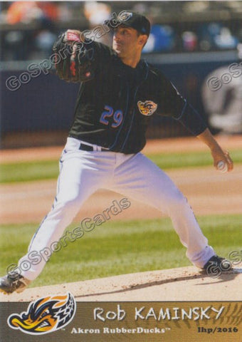 2016 Akron Aeros Rob Kaminsky