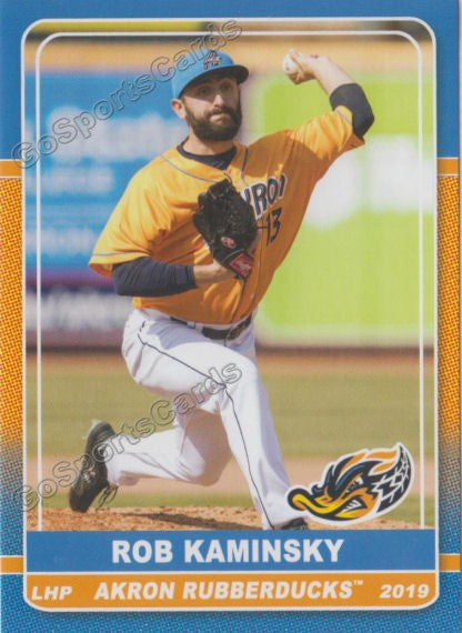 2019 Akron Rubberducks Rob Kaminsky