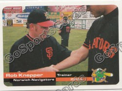 2003 Norwich Navigators Rob Knepper